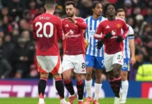 Man United Oo Garaacday Brighton.